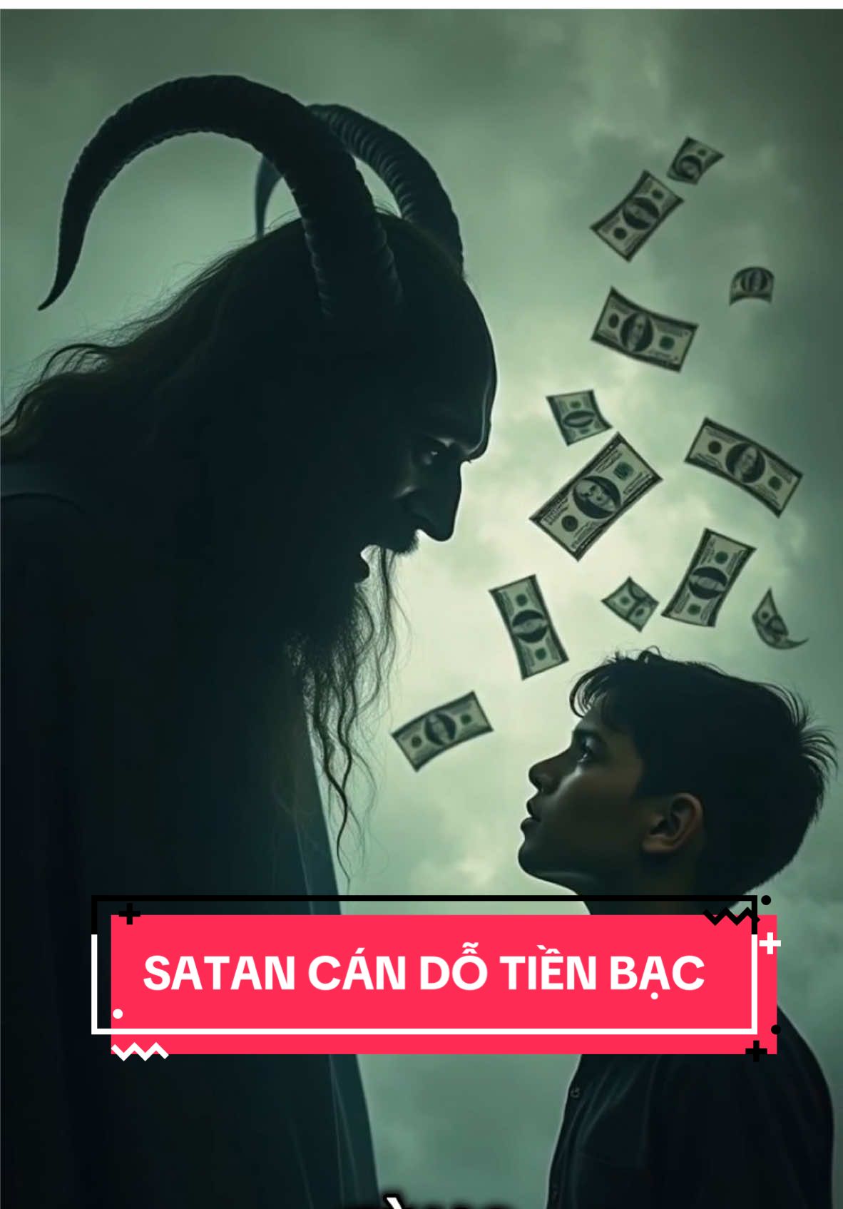 Satan cám dỗ tiền bạc #micae #michael #cámdỗ #ánhsáng 