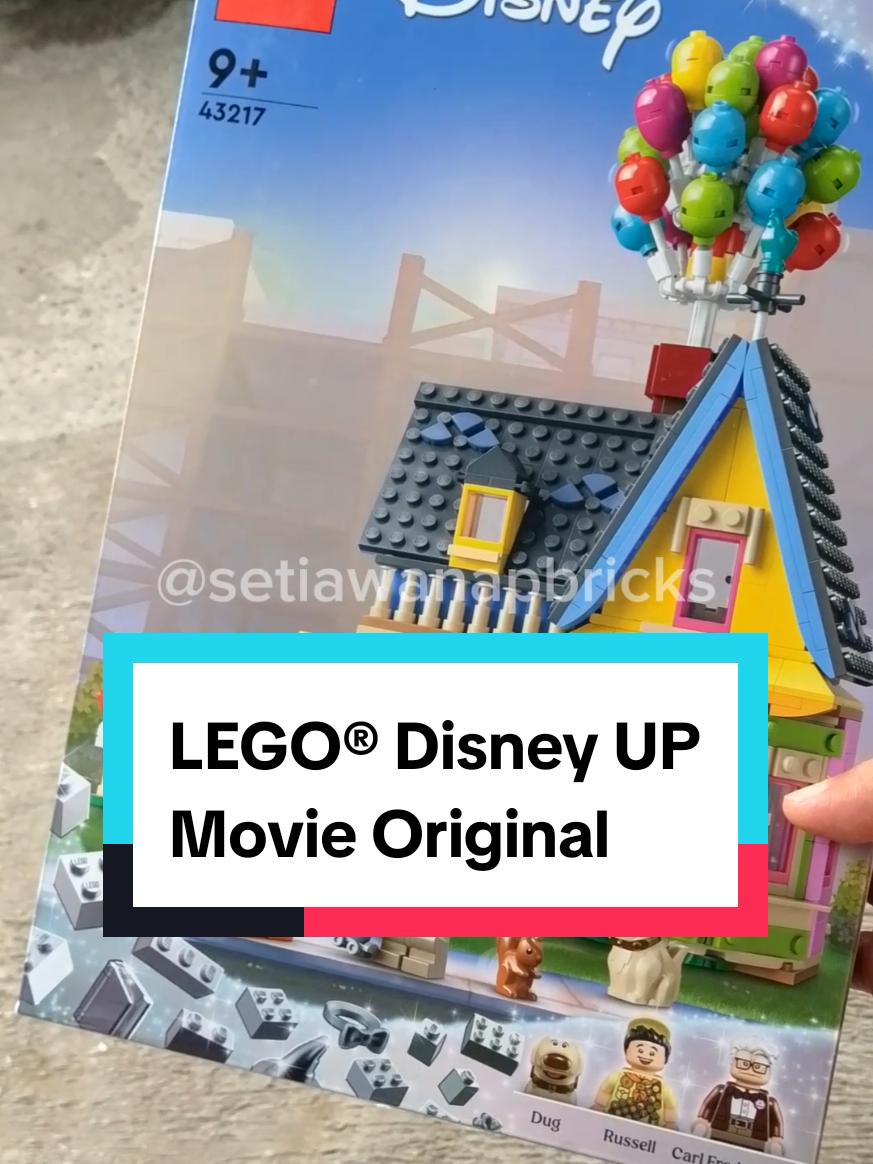 Lego Disney Up Movie 43217. Yang berminat boleh cek keranjang kuningnya ya kak, terima kasih 🙏 #lego #mainan #mainananak #mainanmurah #legotiktok #legoindonesia #legodisney #43217 #upmovie #disneyup #legooriginal #koleksilego #murah #EnergiKuatTiapLangkah #cuantanpabatas #hargajuara #wibgajian #belilokal 