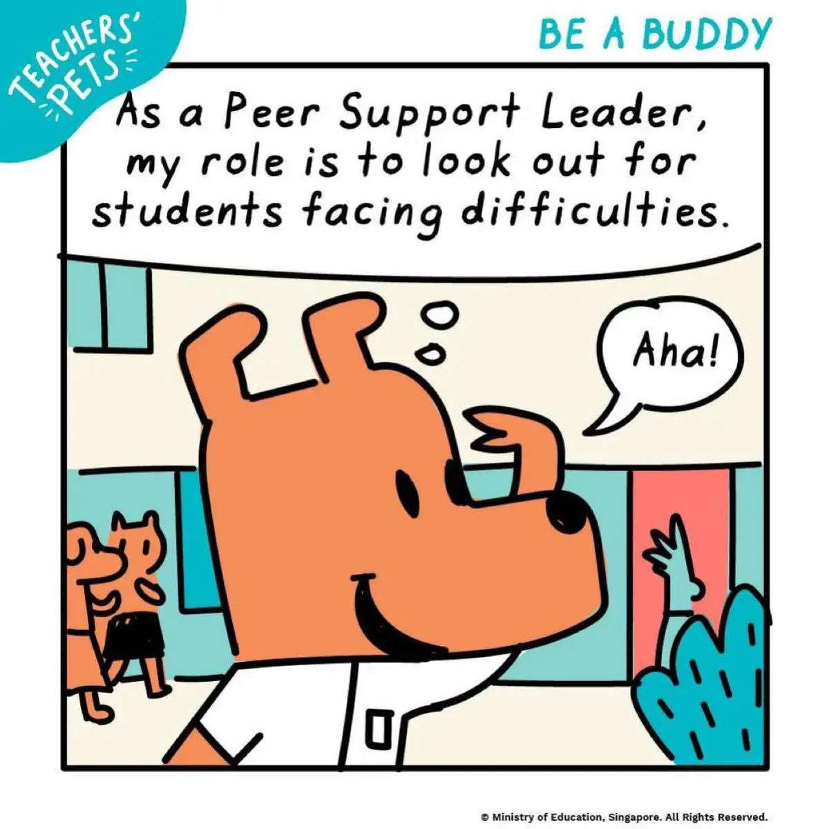 Winky is purr-plexed by Maths, but his friend Bones is here to help! Well, sort of.     Sometimes, being a friend is not about having all the answers. It is about showing up and helping each other find them. 🧭    Check out our comic series Teachers’ Pets, which offers a light-hearted look at the adventures in school.