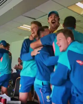 Australia cricket team winning movements in dressing room 