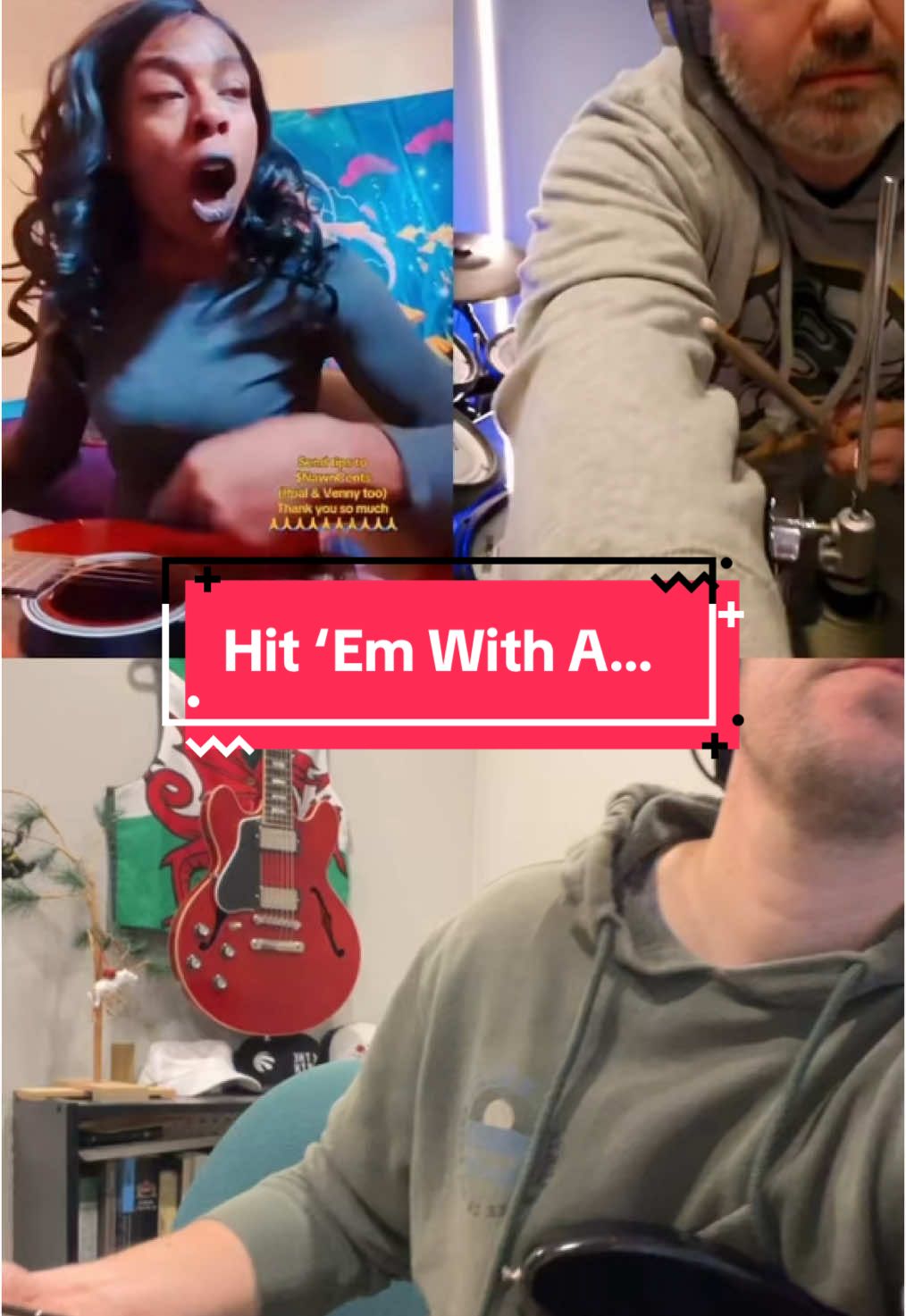 #duet with @mikey on drums #Duet Gary hit ‘em with a meow meow meow… certified banger. #fyp #spongebobsquarepants #bassistsoftiktok #addedbass #musiciansoftiktok 