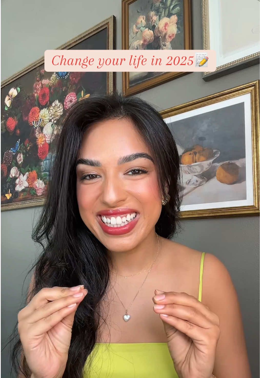 Follow these steps, and you will create your dream life in 2025 and make ur goals + wishes a reality 😉  #creatorsearchinsights #GlowUp #feminineenergy #goalsetting #2025goals #reprogramyourmind 