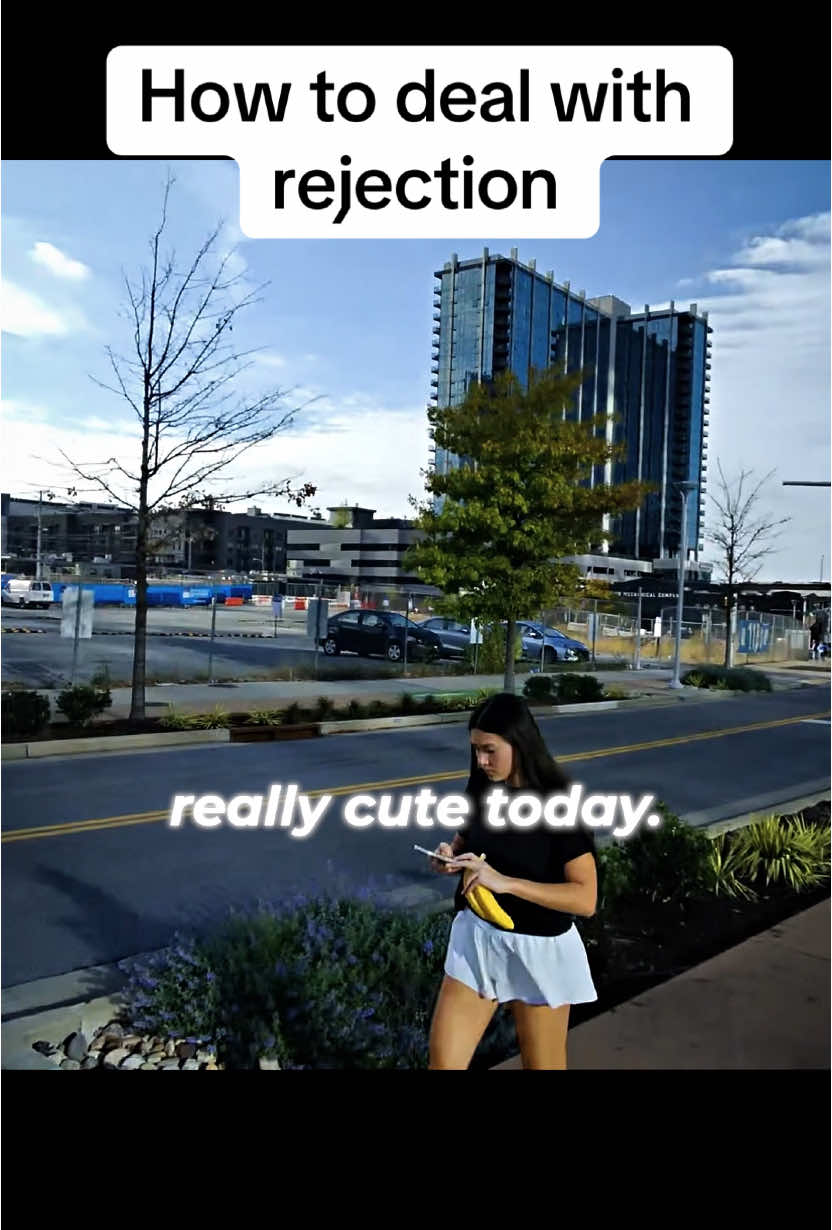 The best way to deal with rejection