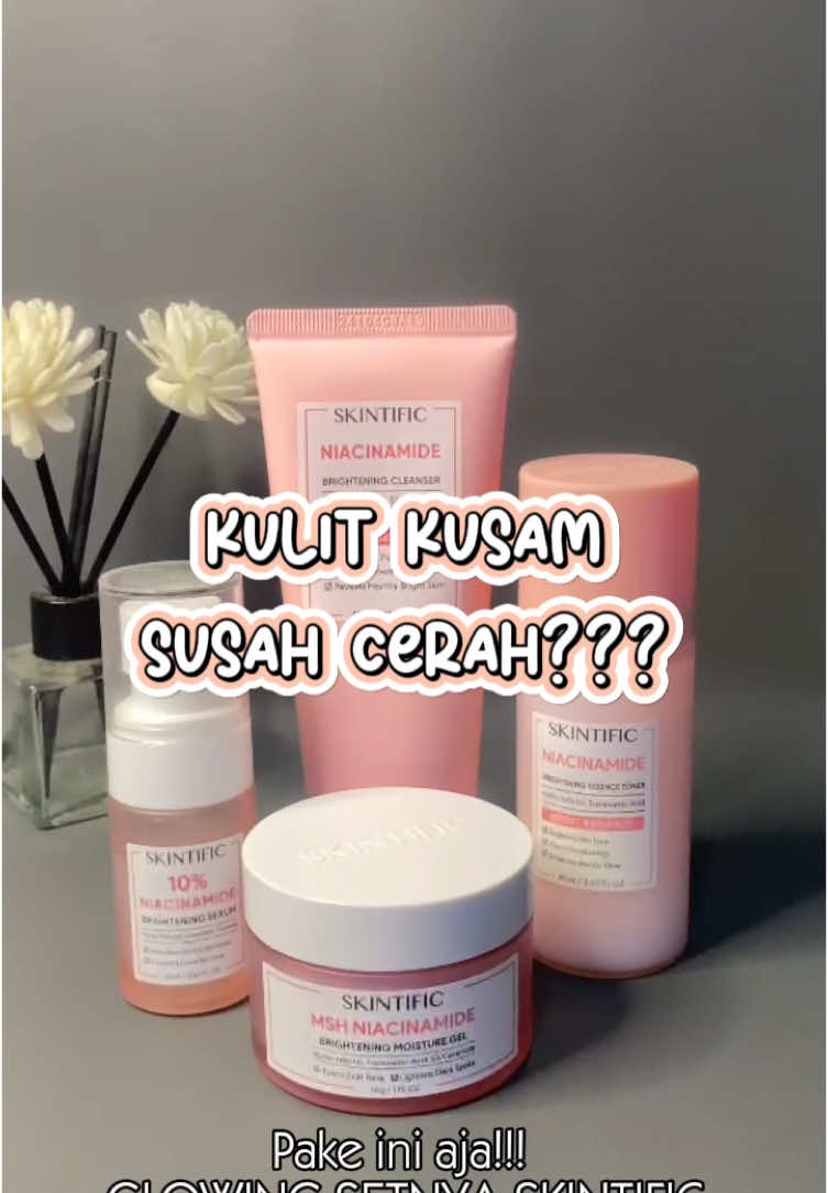 Kulit kusam, bingung pakai skincare apa 😣 akhirnya aku menemukan skincare yang sangat tepat buat mengatasi kulit kusamku 🥰 Kalau kamu punya masalah yang sama, cus ganti pakai skintific pink ☺️🫶🏻 #skintificpromo #atasikulitkusam #kulitkusam #skincareroutine #fypシ 