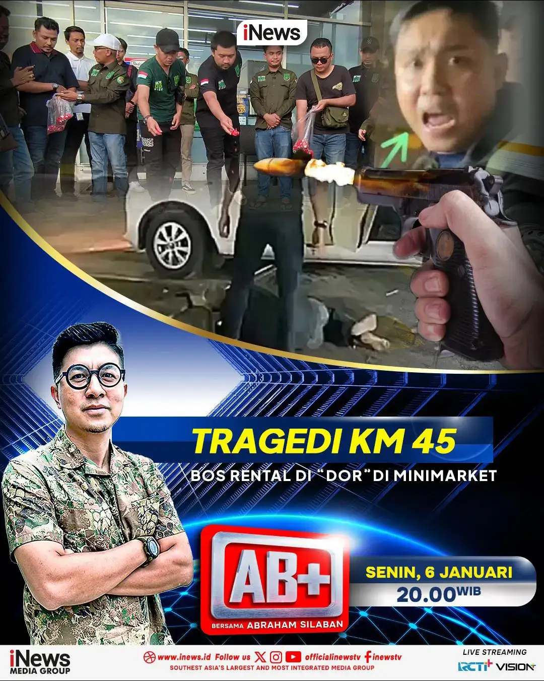 TRAGEDI KM 45 Bos Rental Di 