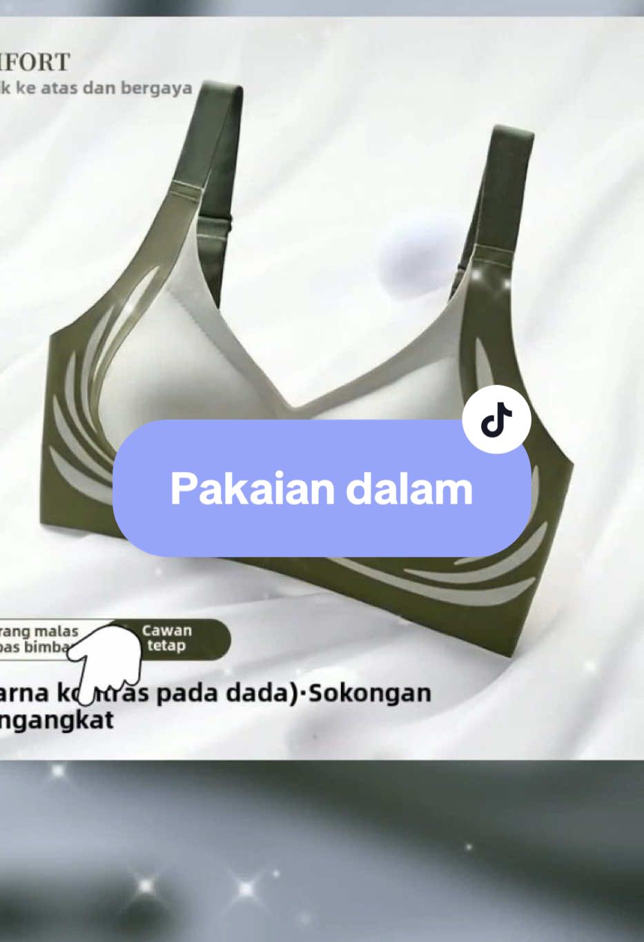 New Bra Tekan Atas, Nipis dan Anti-Kendur, Seluar Dalam Tanpa Belakang Wanita Seksi, Rekaan Tanpa Jejak, Sesuai untuk Dada Besar dan Kecil, Cincin Keluli Tidak Diperlukan, Sesuai untuk Wanita dengan Dada Kecil Only RM12.18!#fyppppppppppppppppppppppp #fyp #bajudalam#bra