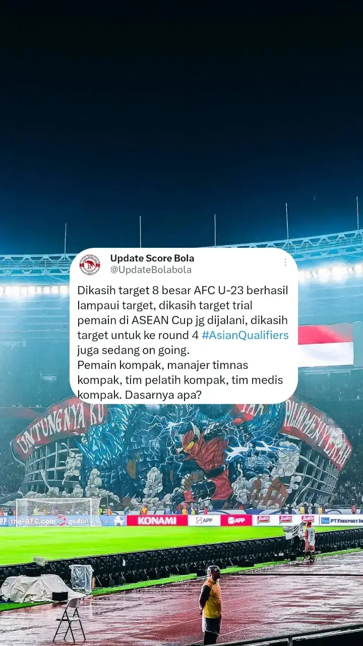 Karena gak bisa bahasa Inggris, mafia pengennya kita balik ke era kegelapan. #timnasindonesia #kitagaruda #fyp 