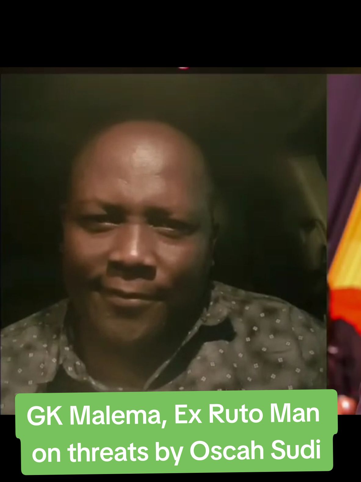 GK Malema, Ex Ruto Man on threats by Oscah Sudi #thevillager254 #governance #politics #fyp #news #happynewyear #genzrevolution #endabductionske #kenyantiktok🇰🇪 