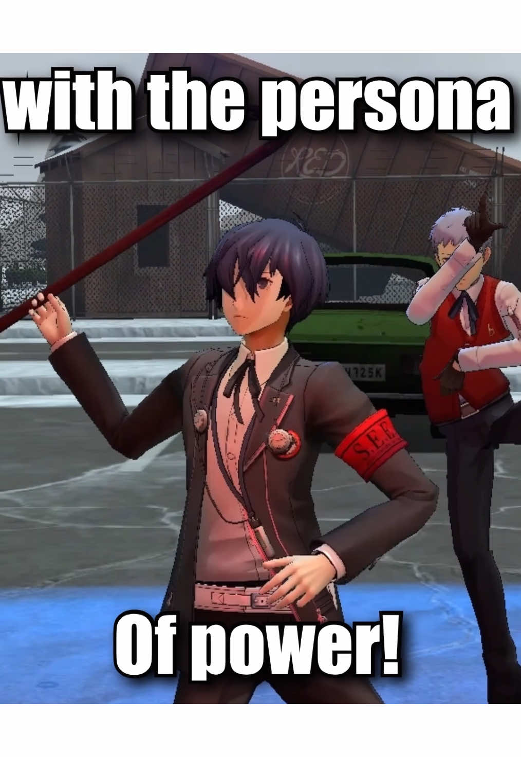 Jomer vs Makoto Rap Battle. #persona5royal #persona5 #persona5memes #voiceactor #voiceacting #animememes #anime #fyp