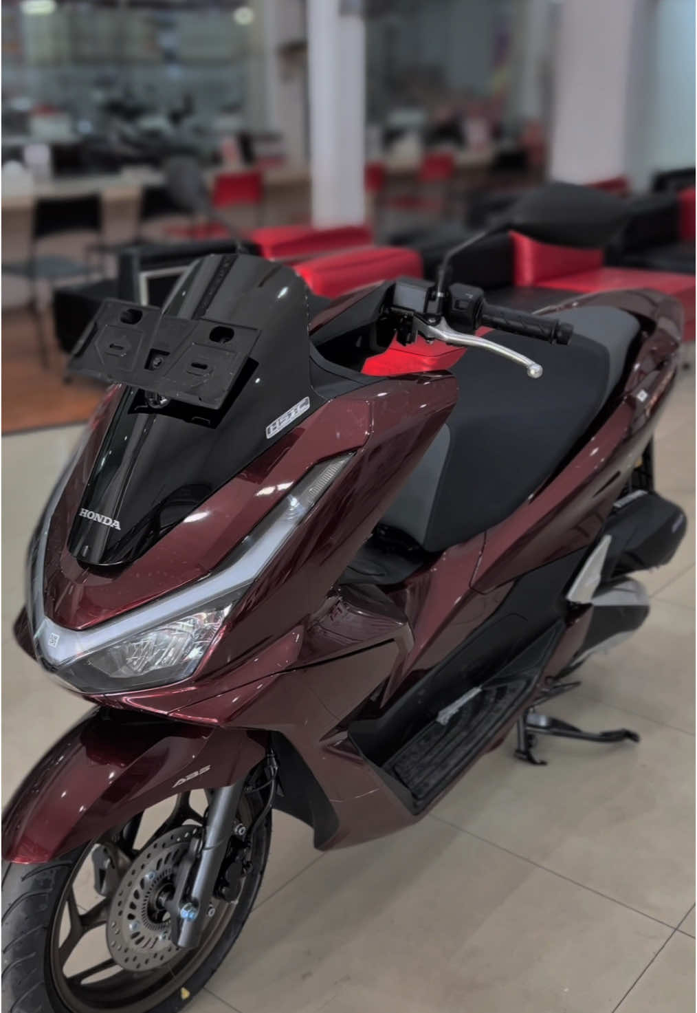 New Pcx Roadsync 2025 warna Burgundy 🍷🌹🔥 #pcx160 #pcxroadsync #burgundy 