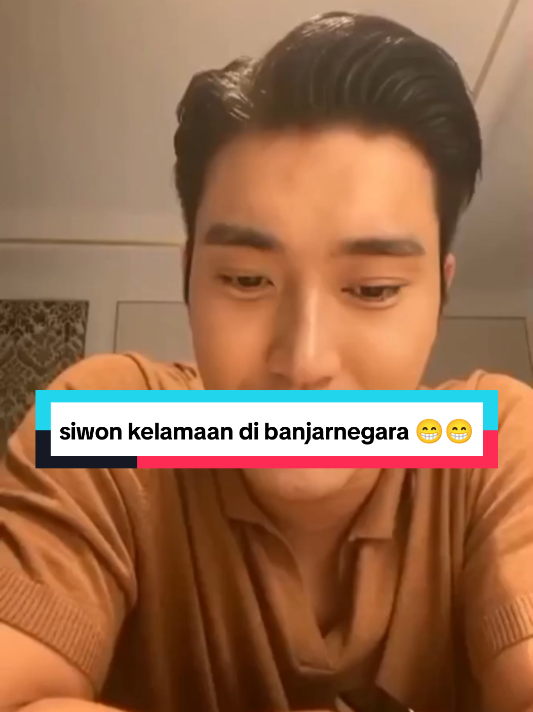 siwon(wondo) aweh pitutur😁 #quotes #beranda #fyp #viraltiktok #foryoupage #misuh #banjarnegara #wonosobo #dieng #katakata #korea #siwon #kpop 