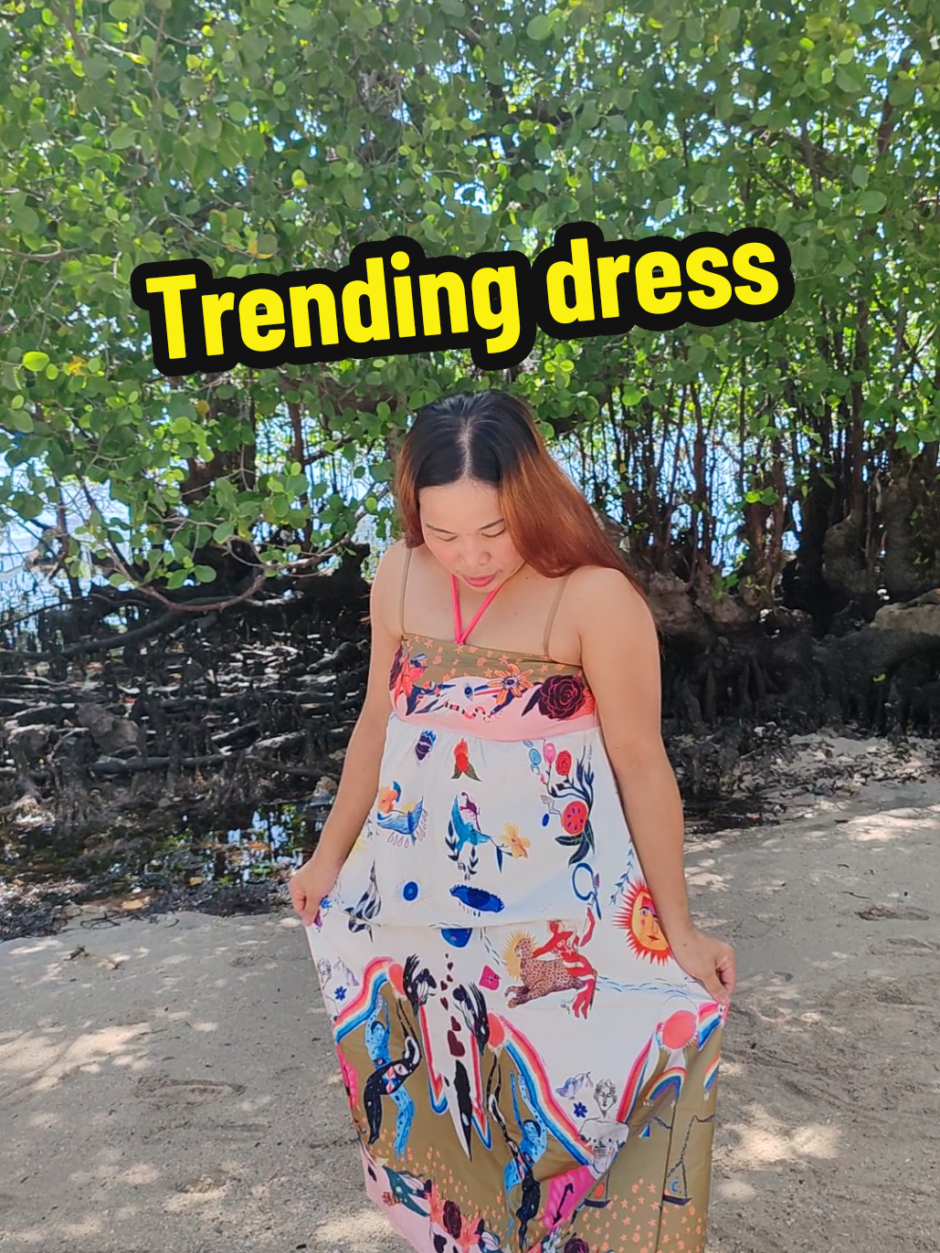 Grabeh dahil sa dress nato wlang hiya hiya🤣🤣🤣super Ganda. Check out na! #dress #trending #fyp 