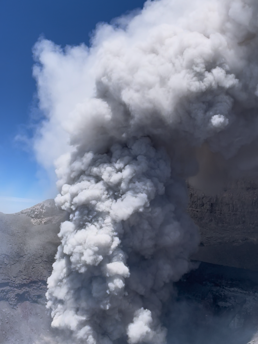 Qué locura fue ese día, de cara al Dios Popocatépetl 🇲🇽. #volcano  #popocatepetl 