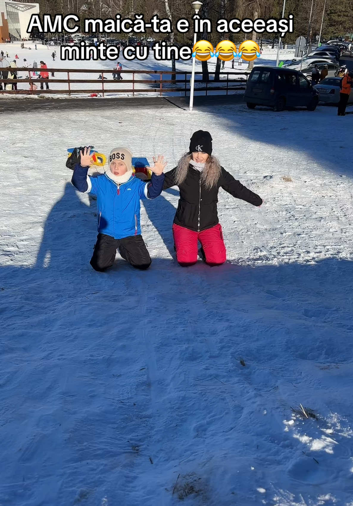 #snow #snowtime #slay #funnymoments #funnytiktok #momandson 