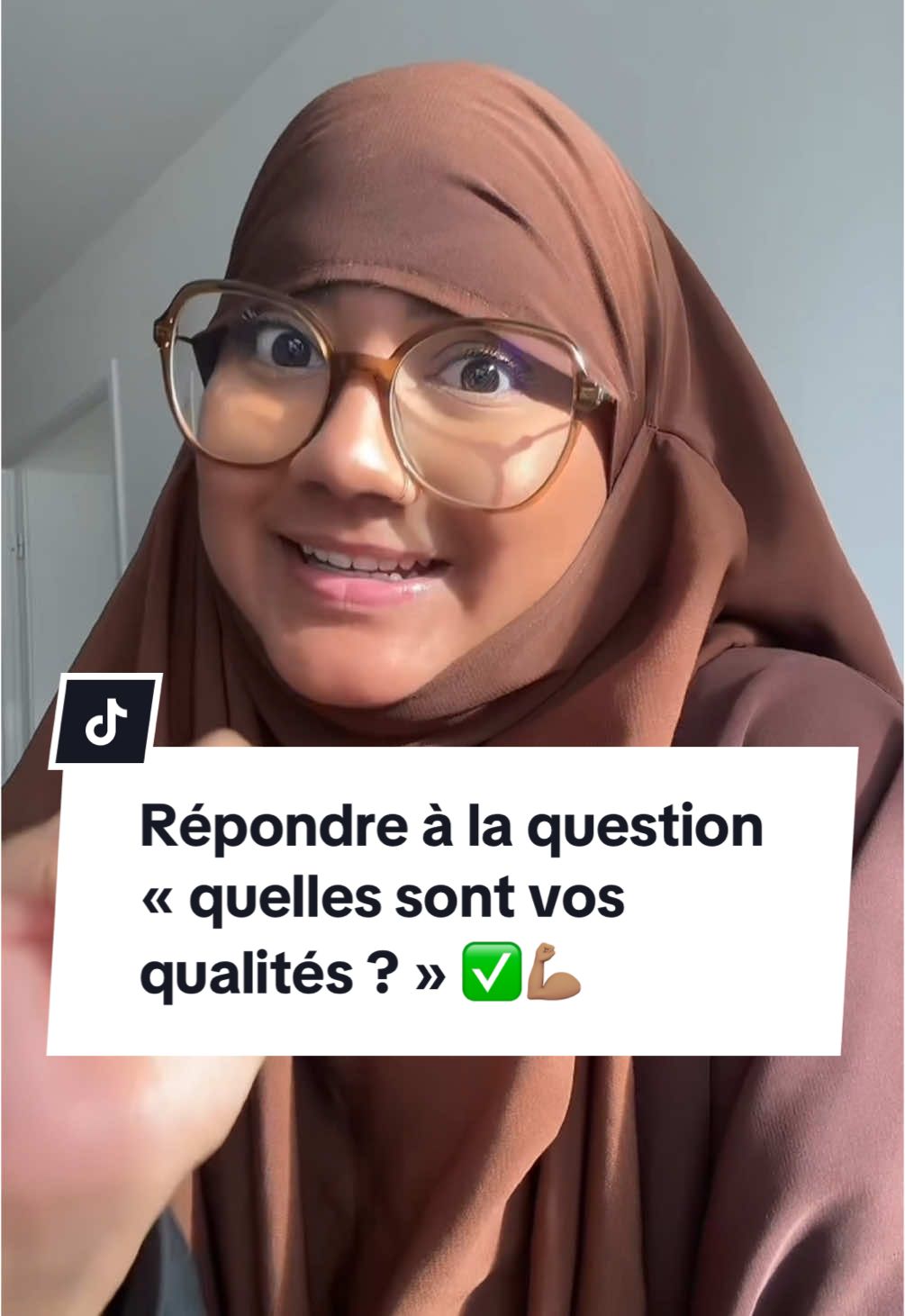 Vous m’avez beaucoup demandé comment répondre à cette question 💪🏽 #pourtoi #entretiendembauche #fyp #entreprise 