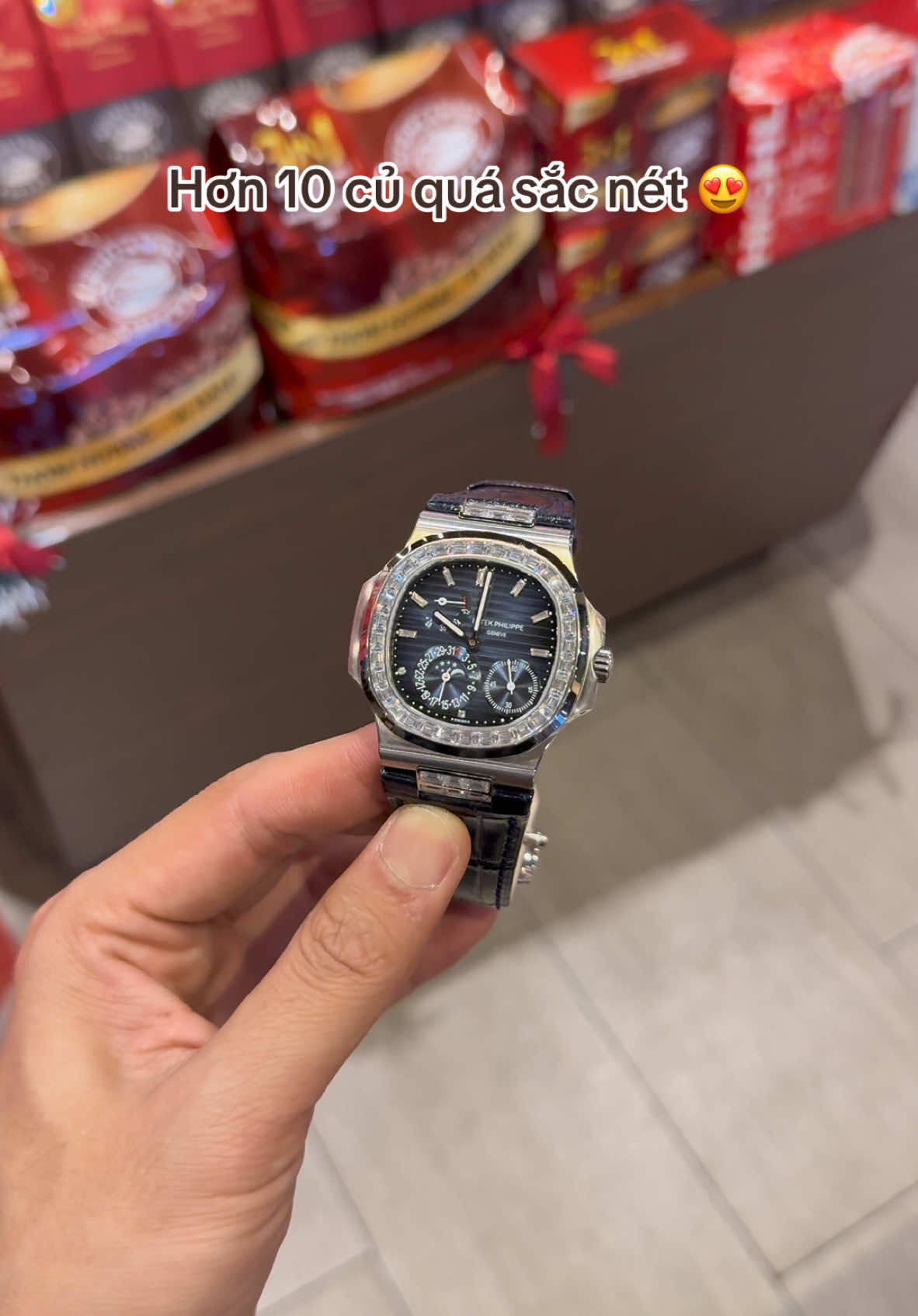 Patek 5724 Nautilus trẻ chung sang trọng , Sz 40 phù hợp đủ lứa cổ tay Nam #dongho #phanhungluxury #xuhuong #donghonam #fyp #hot #trangsuc 