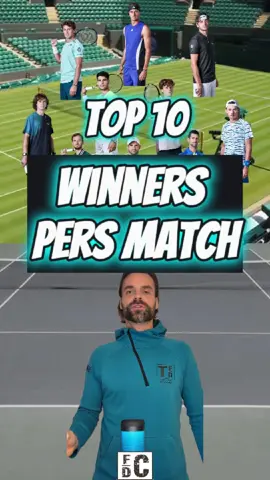 Most winners per match?