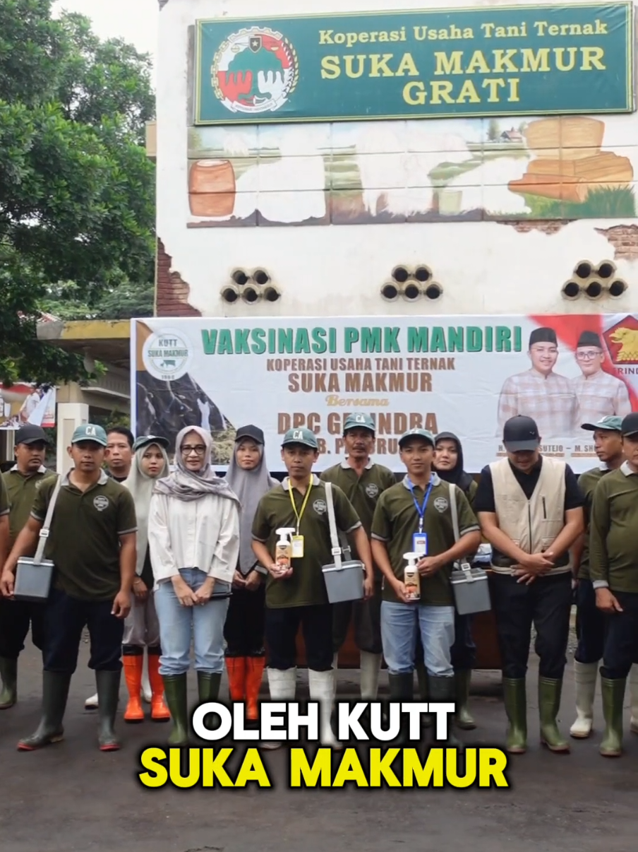 Penyakit PMK (Penyakit Mulut dan Kuku) yang menyerang ternak sapi mulai terdeteksi di beberapa daerah.. kita harus bersiap dan mengantisipasinya.. Mas Rusdi dan Mbak Evi Ketua KUTT Suka Makmur Grati, melakukan vaksinasi PMK mandiri untuk ternak sapi anggota KUTT Suka Makmur.. dan berharap penyakit PMK tidak menyebar di Kabupaten Pasuruan.. Amiinn.. #ternak #sapi #koperasi #susu  #rusdisutejo #shobihasrori #masrusdi #gusshobih #bupatipasuruan #pasuruan #pasuruanjawatimur #pasuruan24jam #pasuruanhits #pasuruankekinian #pasuruanterkini #pasuruanviral #pesonaprigen #gerindra #prabowo #rusdishobih #menjemputperubahan  #fyp #fypviralシ 