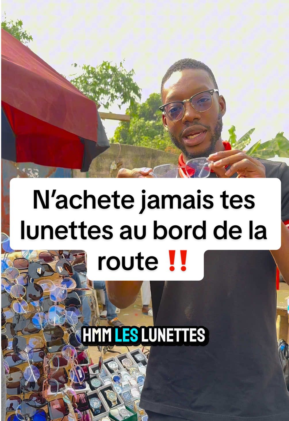 N’achetez jamais vos lunettes au bord de la route  ‼️ #lunettesdevue #pourtoi #fyp #vision #opticien #sensibilisation #santevisuelle 