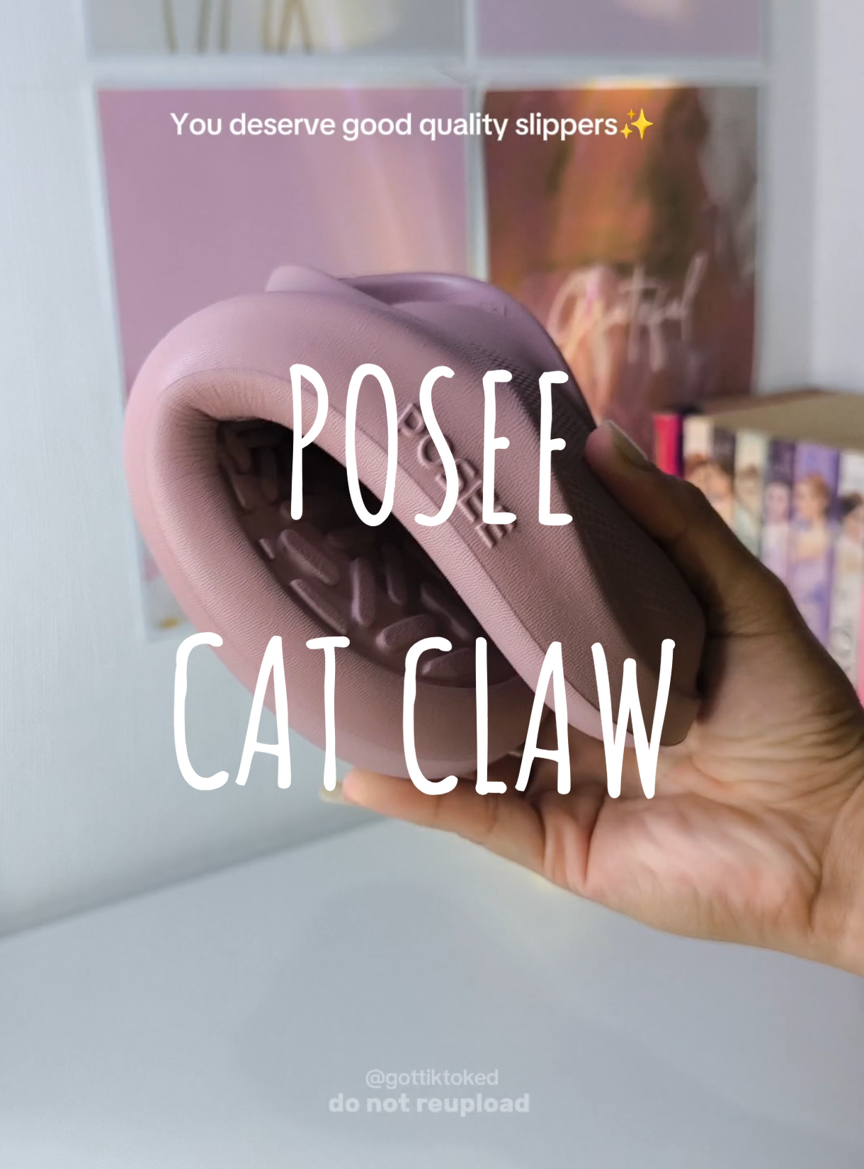 Bumawi ka sa sarili mo this 2025. Deserve mo to. ☺️ #poseeslippers #posee #poseeph #catclaw 