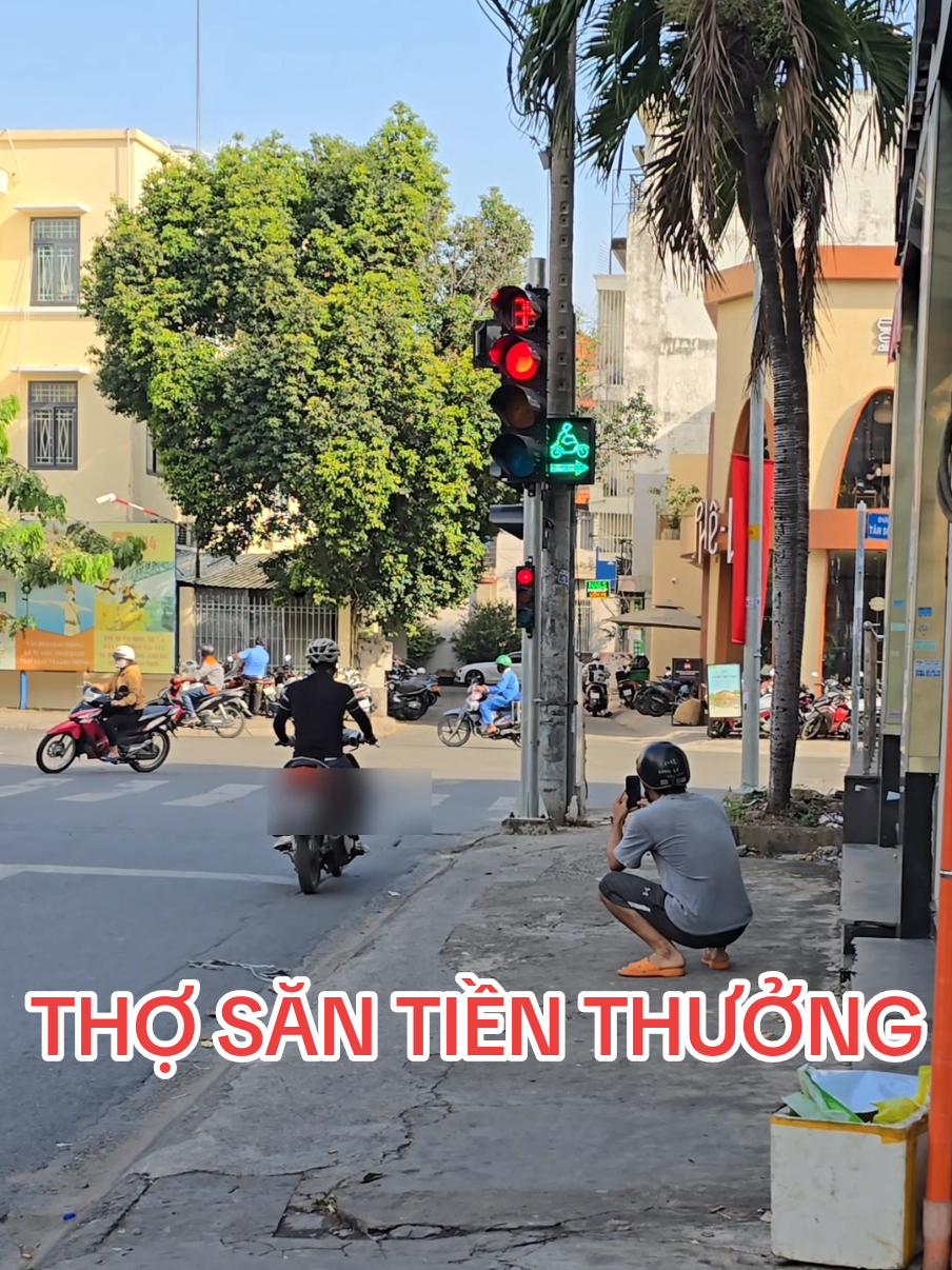 thợ săn tiền thưởng đèn đỏ giao thông gặp sự cố