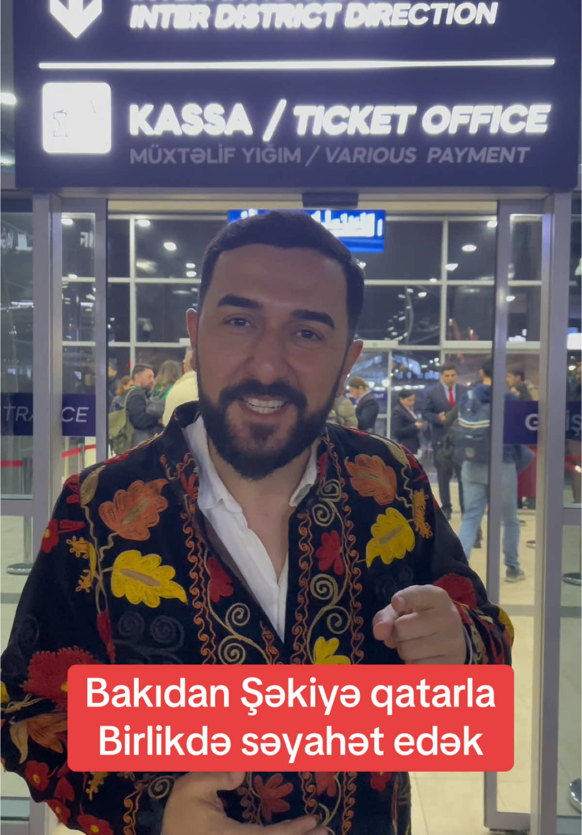 Bakıdan Şəkiyə qatarla birlikdə gedək. Əla idi. #ady #azerbaycan #demiryolu 