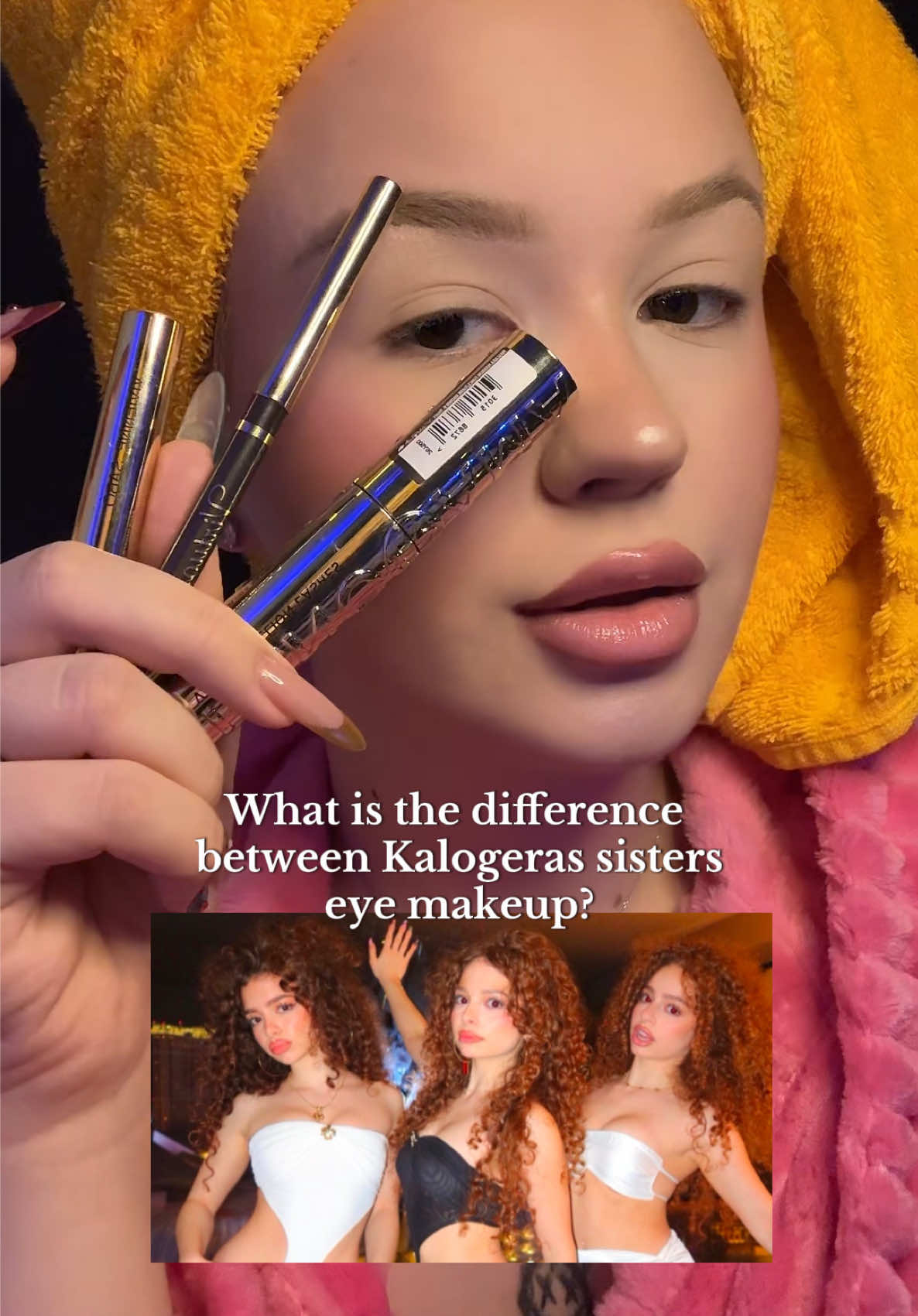 @demitrakalogeras @sundaykalogeras @Eliana Kalogeras #kalogerassisters #kalogeras #makeuptutorial #makeuptut #eyemakeup #elikalogeras #demitrakalogeras #sundaykalogeras 