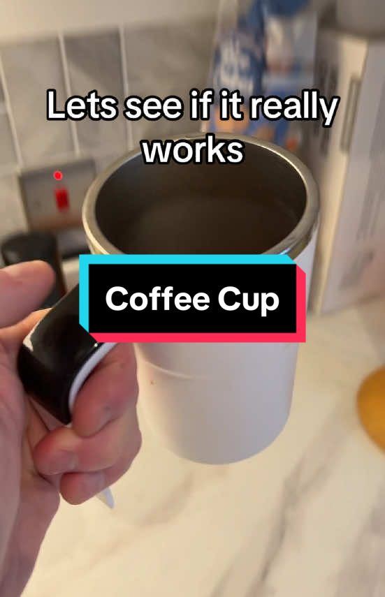 Intelligent Coffee Cup #coffee #coffeetiktok #coffeeaddict #tiktokmademebuyit 