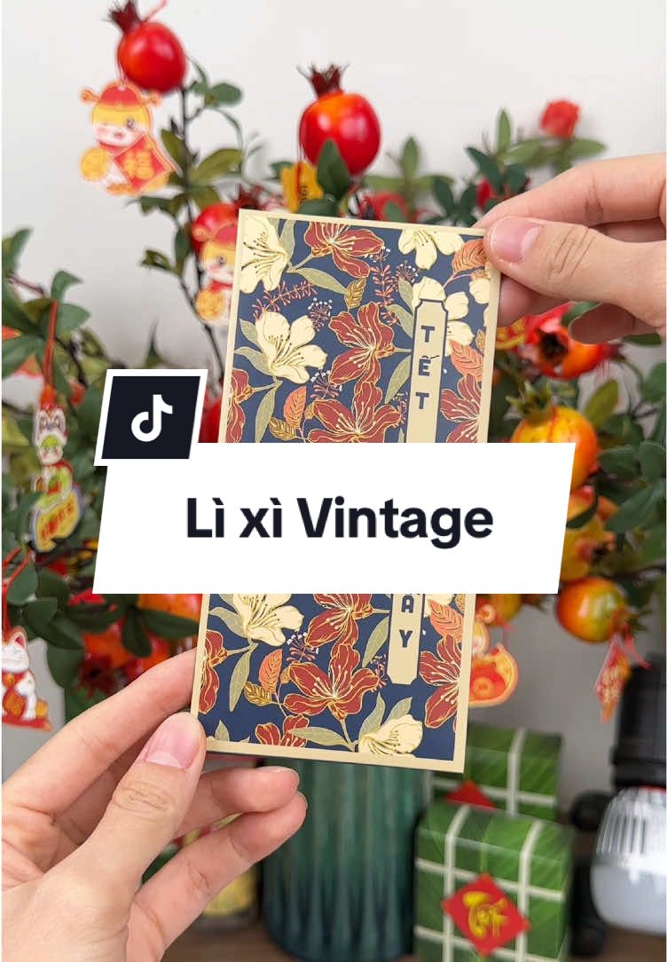 Lì xì Vintage xinh iu #baolixi #baolixitet #lixi #lixitet #tết #hienngangreview✅ #review #xuhuong #viral 