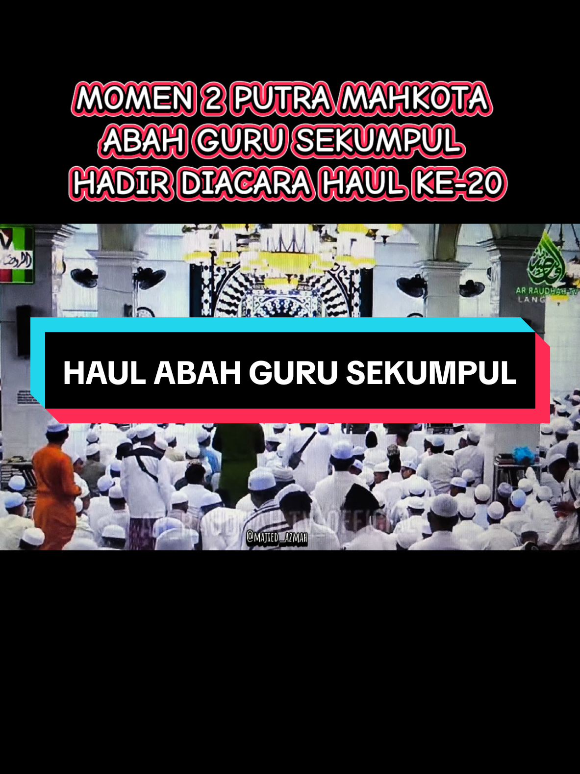 MaaSyaa Allah Tabaarakallah... Berkah berkah 🤲🤲🤲 #putra #mahkota #sekumpul #abahgurusekumpul #gurusekumpul #haulgurusekumpul #fyp #fypシ 