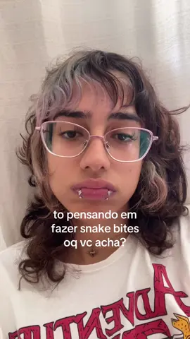tenho ciumes ta #snakebites #piercing #alt #fyp 
