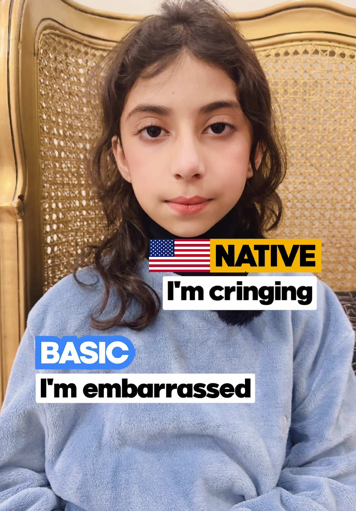 Basic vs. 🇺🇸Native English #englishteacher #englishlearning #fypシ #english 