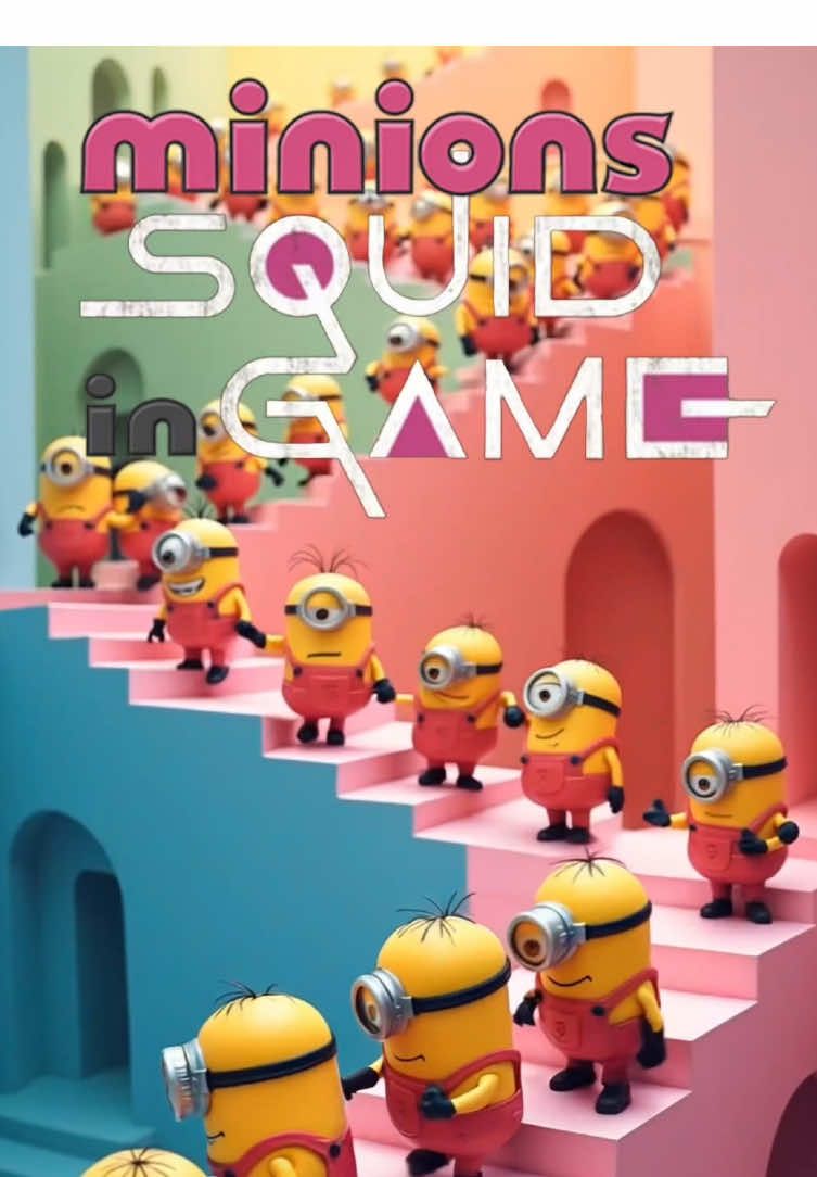 Minions in Squid Game #minion #ai #aiart #kling #squidgame #squidgame2 #usa🇺🇸  #europe 