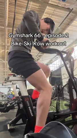 never done these before so please give me tips 🤣 #hybrid #skierg #row 
