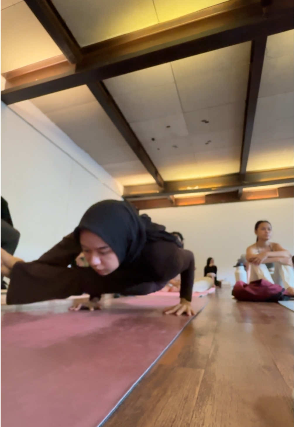 yoga hampir 2 menit ditiktok😃 #yogapractice 