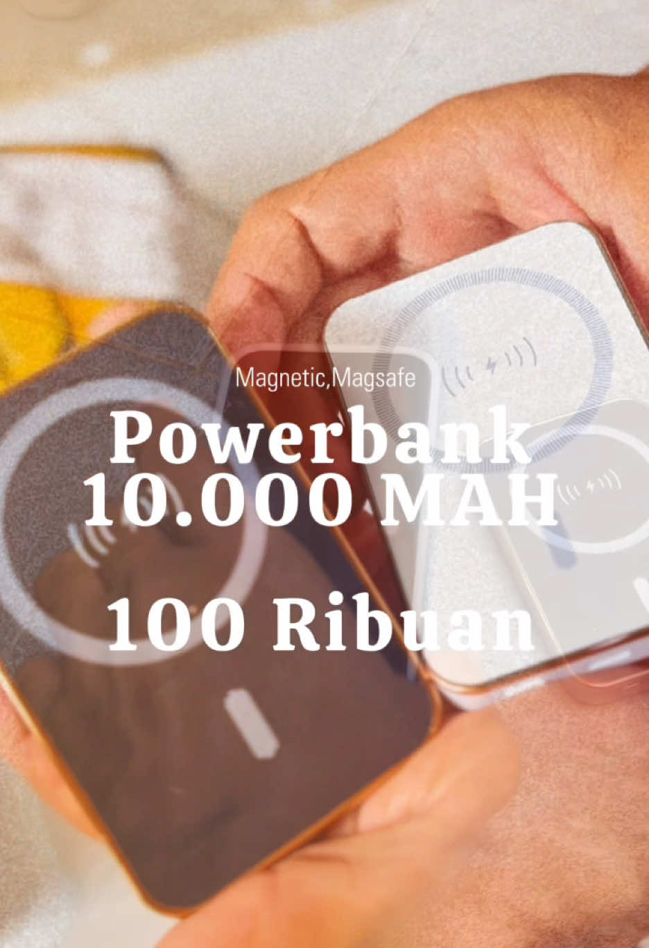 Powerbank Wankei Lentiven 10000mAh Magsafe, Magnetic Powerbank 	•	Fitur: Wireless + Fast Charging Magsafe (20W) 	•	Input: 5V/2.4A; 9V/2.22A 	•	Output: 5V/3A; 9V/2.22A; 12V/1.67A 	•	Wireless Charging: 5W/7.5W/10W/15W 	•	Waktu Isi: ± 4 jam 	•	Dimensi: 103x69.5x16.2 mm (185g) 	•	Baterai: Li-polymer 	•	Keunggulan: Desain mini, mudah dibawa. #lentivenmagsafepowerbank #lentivenpowerbank #powerbanktipis #powerbankmagnet #powerbankwirelesscharging #powerbankwireless #powerbankwireless10000mah #powerbanktravelling #powerbankviral #powerbankmagnetic #powerbanktanpakabel #rekomendasipowerbank #powerbanktravel #yearendsale #wibgajian #shopmaster #fyp 