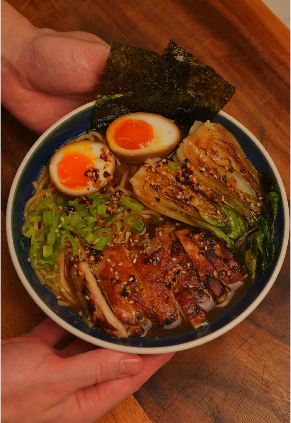 Introducing my new Sunday night series: The World's Most Comforting Bowls 🍜 We're kicking things off with a warm, comforting Miso Chicken Ramen - perfect for a chilly winter evening. ❄️ Head to my website for the full recipe, and tell me what you'd like to see next Sunday: Mexican Torta Soup or Vietnamese Pho? Let me know in the comments👇 #ComfortFood #RamenLovers #misoramen 