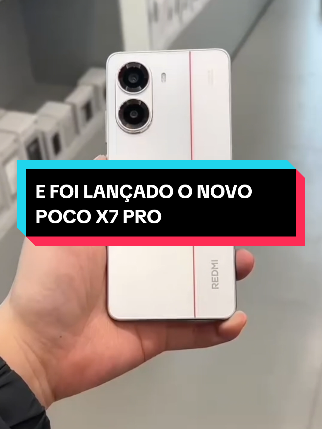 E FOI LANÇADO O NOVO POCO X7 PRO  #xiaomi #poco #pocox7 #pocox7pro #pocox6pro #smartphone #celular #hyperos 