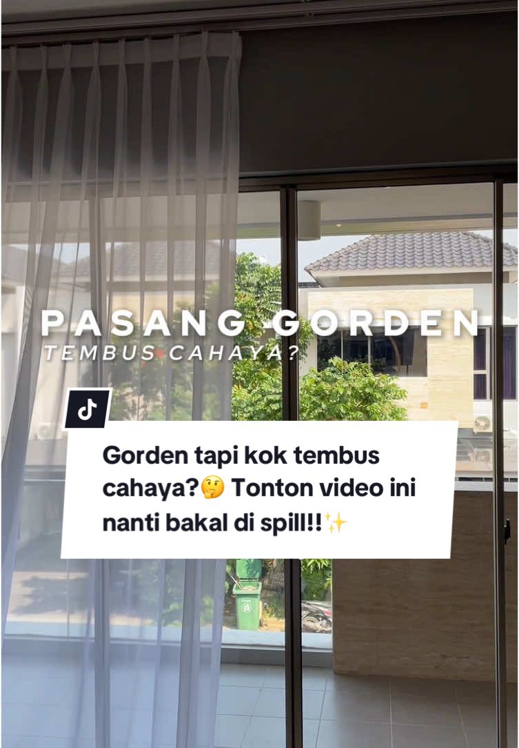 Gorden Transparan atau Vitrase itu ternyata banyak kegunaan nya ya! Gimana tertarik untuk pasang Vitrase juga dirumah kamu?🤔 Kunjungi toko interior terdekat kamu untuk informasi pemasangan‼️✨ #sharppointblinds #aesthetic #fyp #vitrase #kamar #tirai 