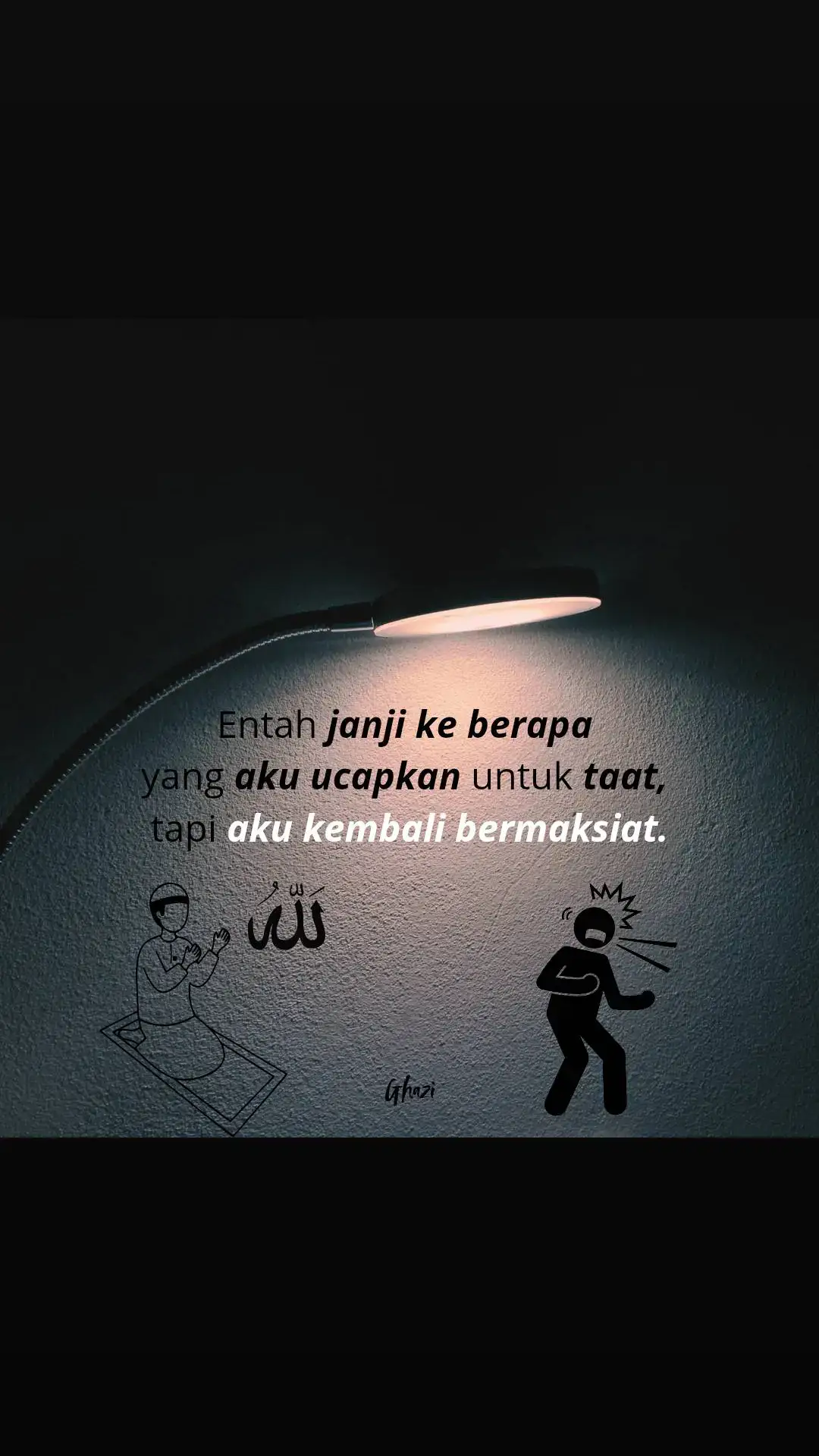 Entah janji ke berapa yang aku ucapkan untuk taat, tapi aku kembali bermaksiat #dakwah_islam #quotesislam #motivation #katakata #fypシ #foryou #foryoupage #bismillahfyp 