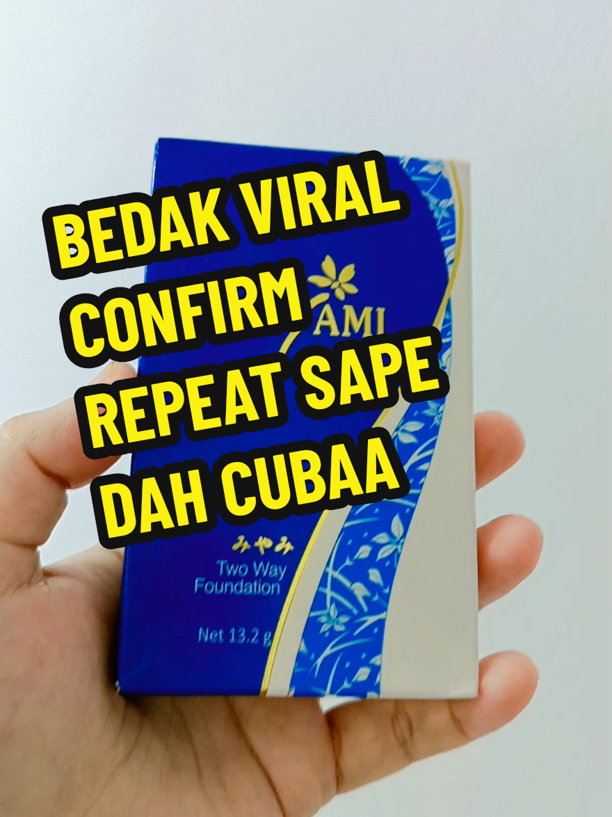 bedak ni dah ada kat tiktokshop ,,so korang jange was was laa bedak kiter bedak ori bedak original cosway 🩷#cosway #bedakmiyamioriginal 