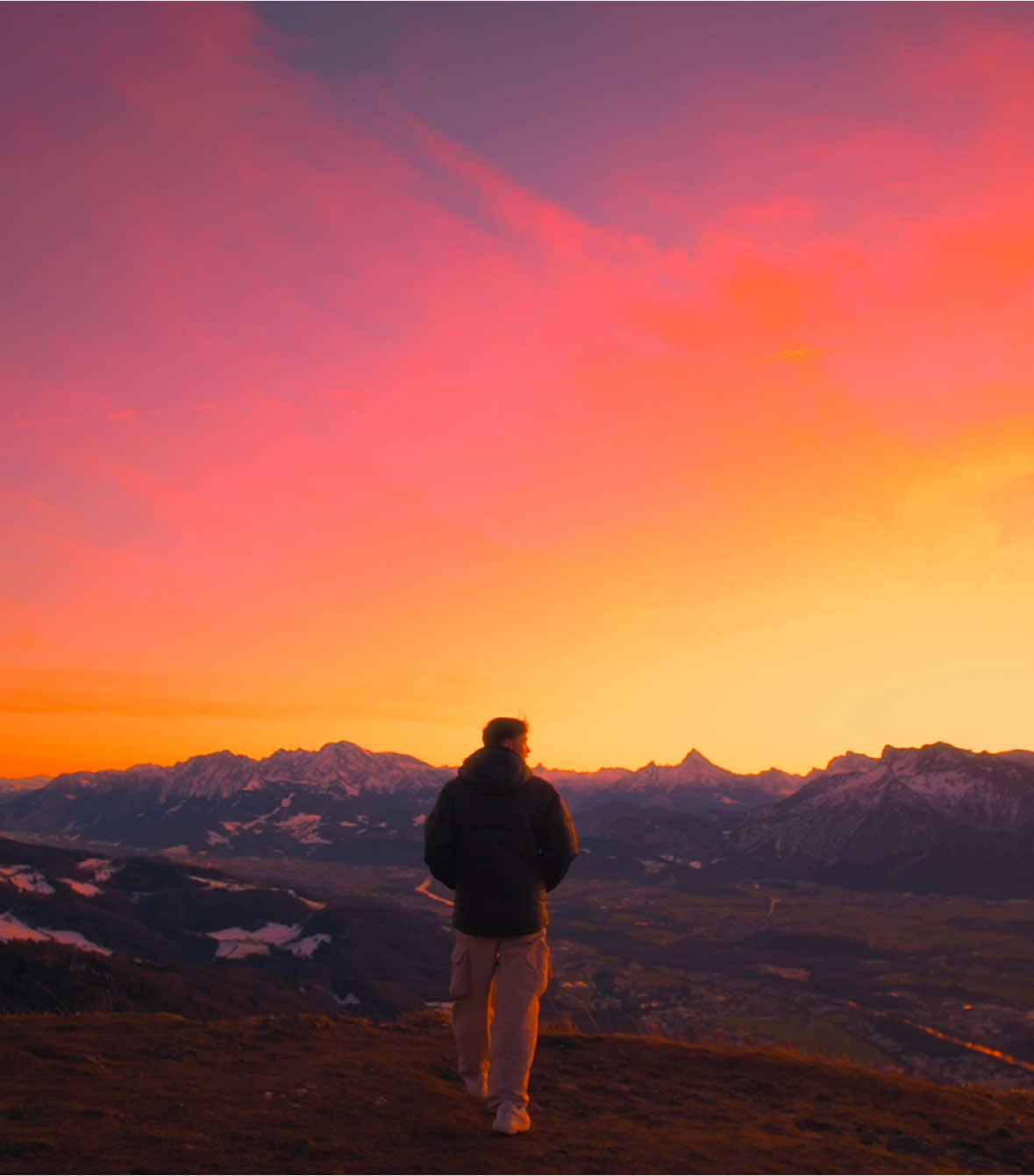 taking it all in #cinematic #cinematography #videography #filmmaking #sunset #mountains #travel 