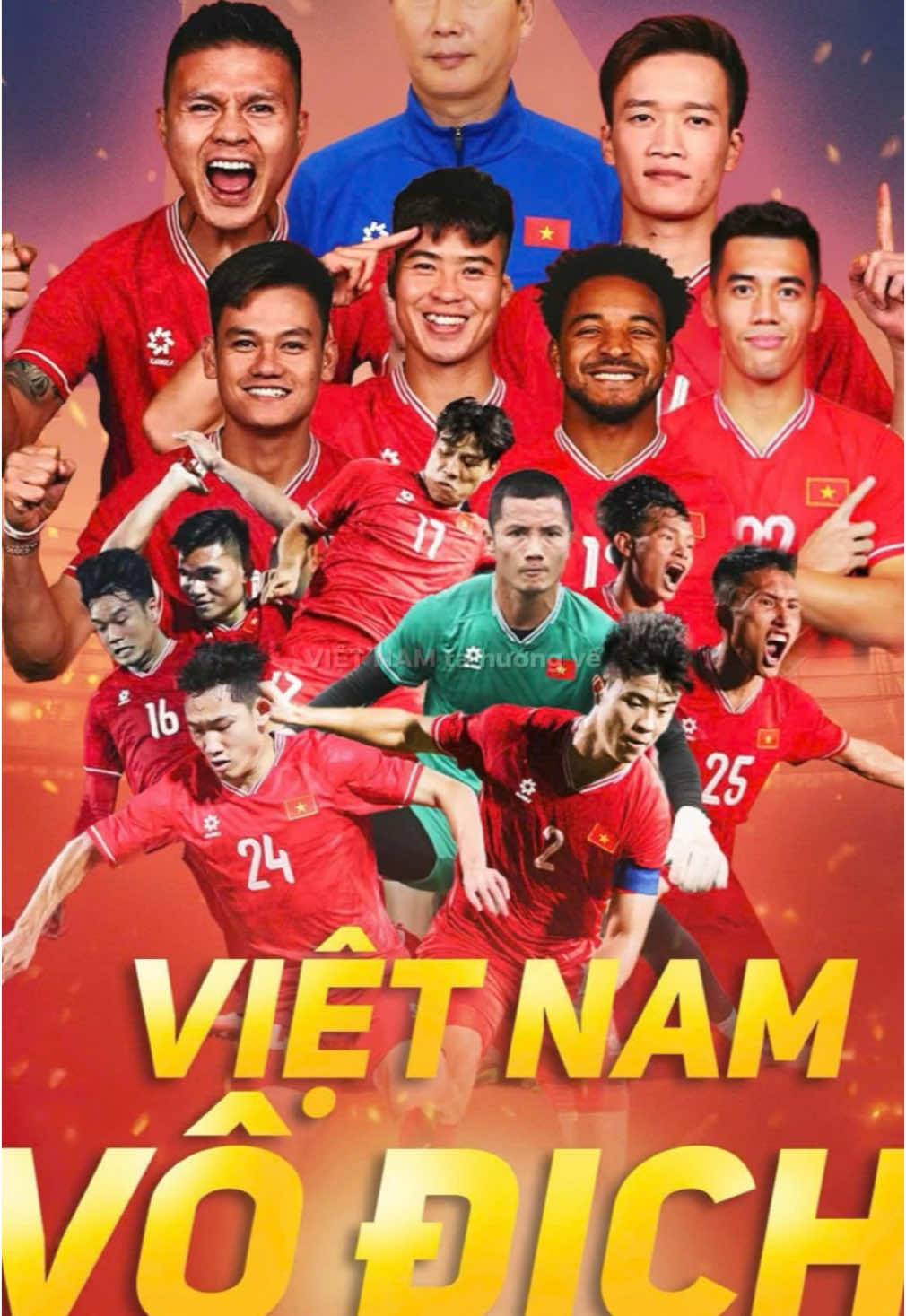 VIỆT NAM VÔ ĐỊCH RỒI 🇻🇳🔥 Tự hào và xúc động quá!! Cảm ơn Đội Tuyển Việt Nam 🇻🇳❤️ #doituyenvietnam #kimduyen  