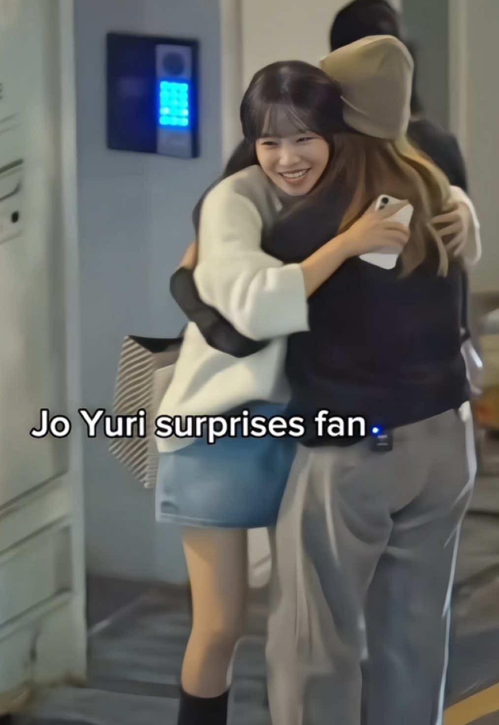 Jo Yuri surprises her fans 😍😂#joyuri #player222 #squidgame2 #fyp 