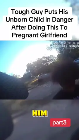 Tough Guy Puts His Unborn Child In Danger After Doing This To Pregnant Girlfriend #cops #police #law 