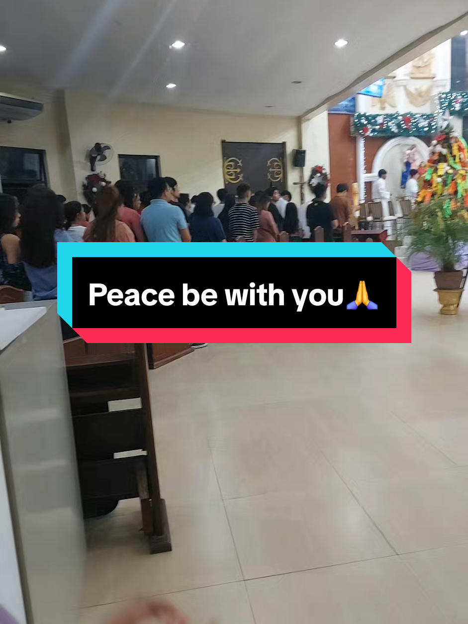 Peace be with YOU🙏 #fyp #foryou #foryoupage #lysheepink #lysheepink27 #lyshee #mass #1stsunday2025 #catholicmass #longervideos #blessedsunday 