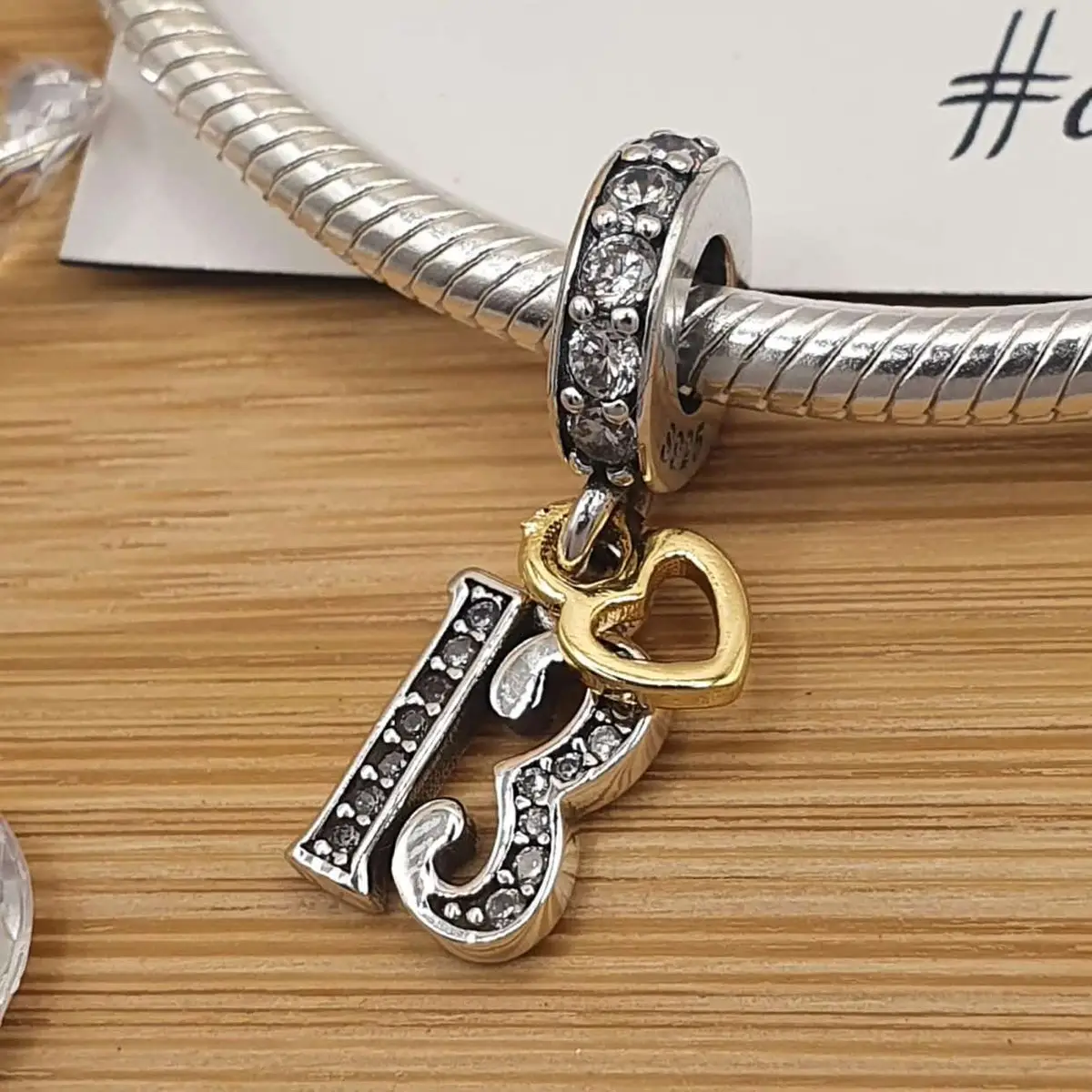 Say Happy Birthday with a charm 🥰❤️ #fyp #trending #silvercharms #tiktokmademebuyit 