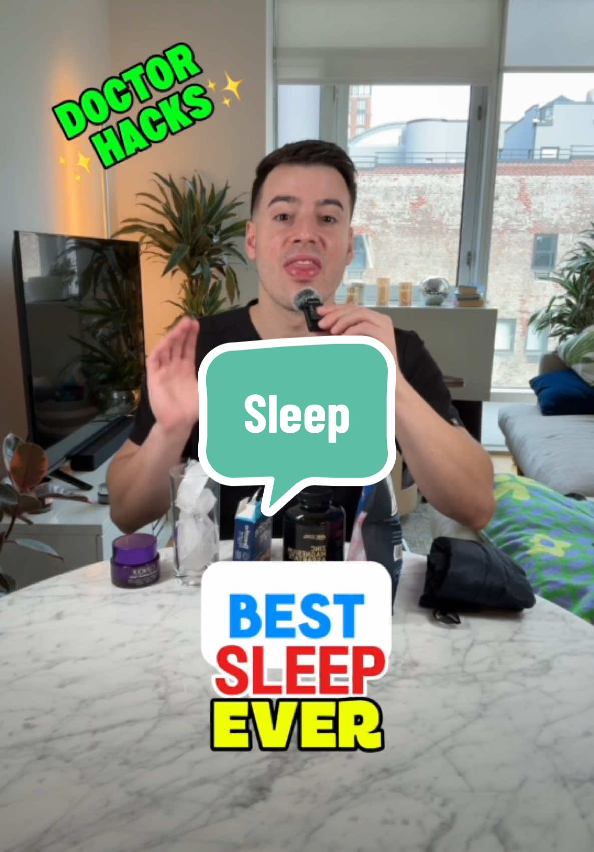 Best✨sleep✨ever :) what’s your fav sleep hack? Share it with the class ❤️ If there is one thing you can do for your health/antiaging/longevity plan, it is to improve your sleep!  ✅ melatonin is safe in low doses and intermittently, but many people are starting to get concerned about chronic high doses  ✅ sleep mask is essential. @drowsysleepco makes my fav  ✅ Theanine is so helpful for decreasing negative effects of caffeine  ✅ magnesium helps to calm and promote muscle recovery ✅ @breatheright helps to naturally increase air flow  ✅ get chilly -> expensive but @eightsleep was the best sleep investment I’ve ever made  ✅repair your skin -> @clinique overnight recovery mask  Helpful? Share it :)  *Please note that this post (like all of social media) is meant to entertain and educate. Never take anything you see on social media as direct medical advice. Always chat with your personal doctor before acting on anything you see on social media. Remember, even otc products and supplements are medicine! Many of these topics are oversimplified to make them more digestible. Context is everything!  #Sleep #dream #sleepy #antiaging #natural #recovery #insomnia #beauty #doctor #hacks 