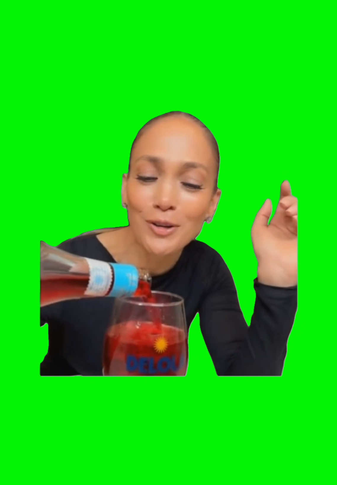 Jennifer Lopez Wine | Green Screen #jenniferlopez #jlo #wine #winetimе #meme #fyp 