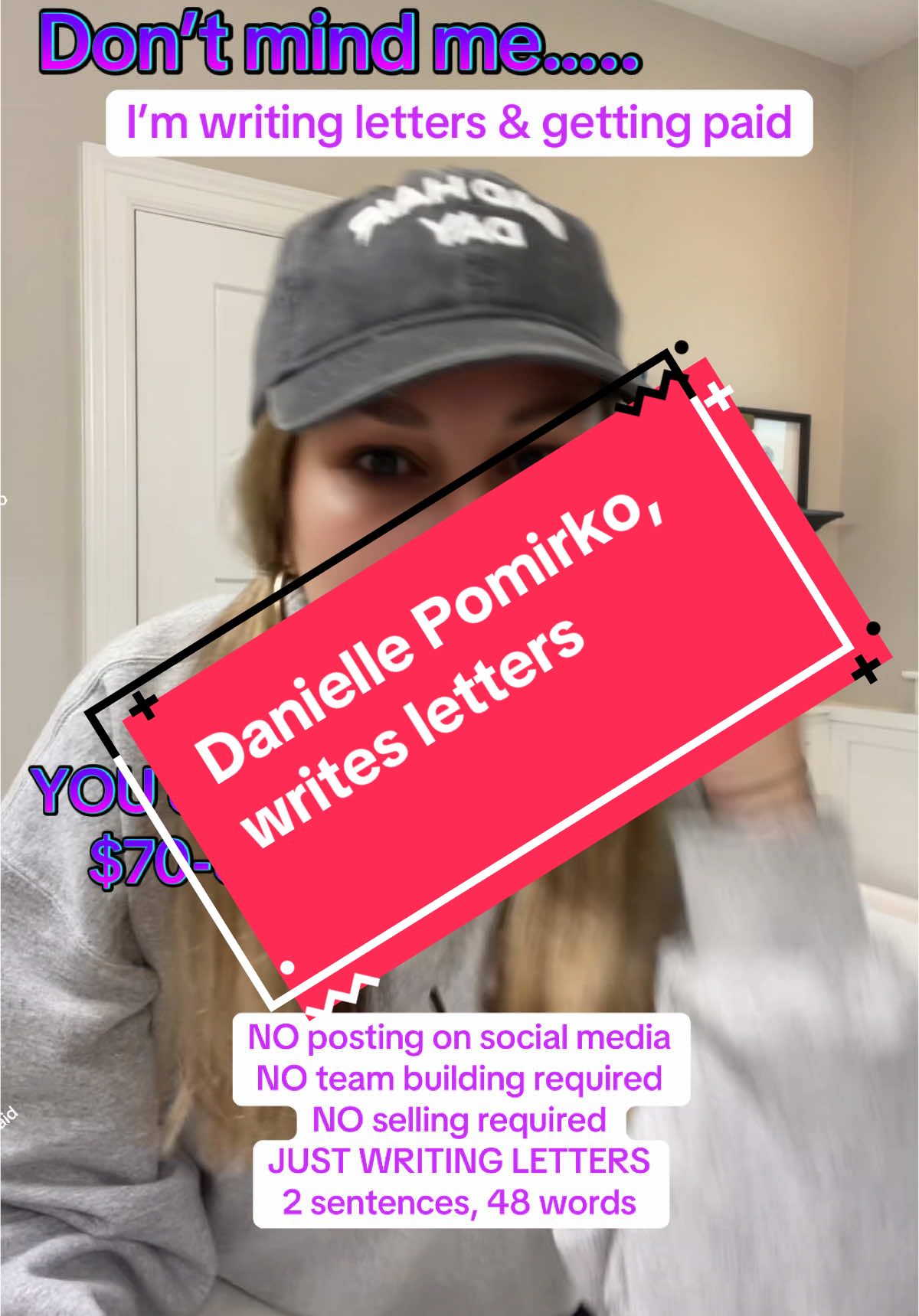 #daniellepomirko #sendit #paidtowriteletters #makemoneyonline #letterwriting #letters #writingletters #paidperletter #2025goals #sidehustles #senditacademy 